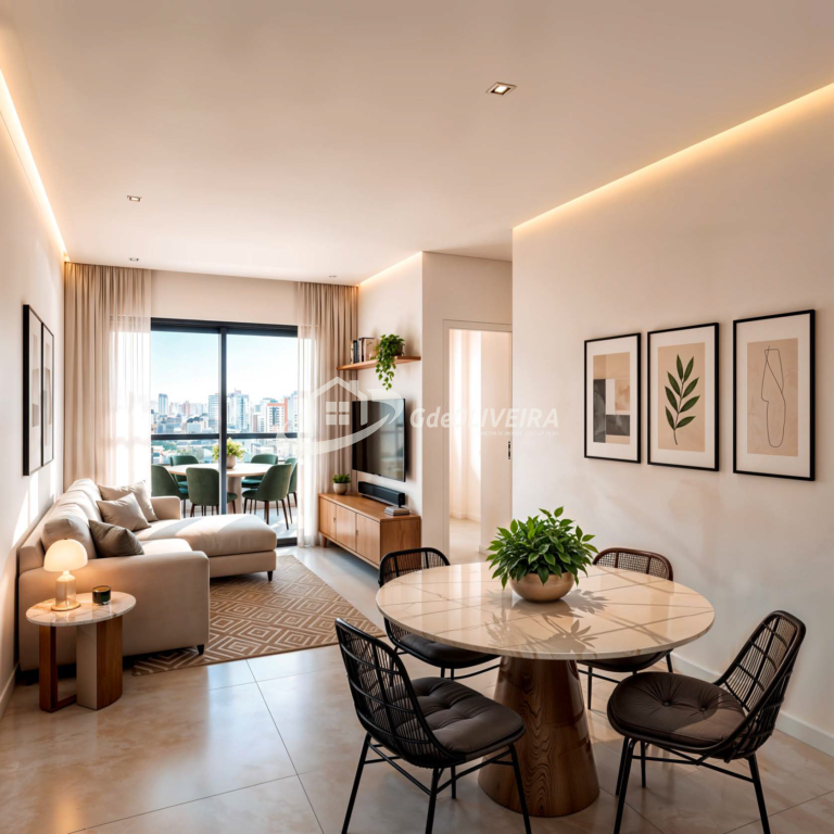 Apartamento de 2 Suítes com 2 Vagas no Residencial Palermo, Aviação – Praia Grande